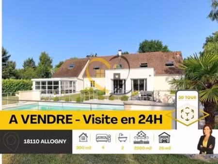 maison de luxe de 11 pièces en vente à allogny  france