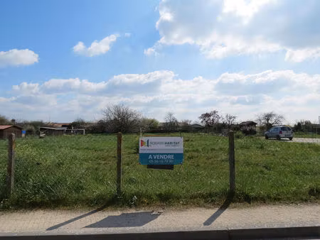 achat terrain 1 120m²