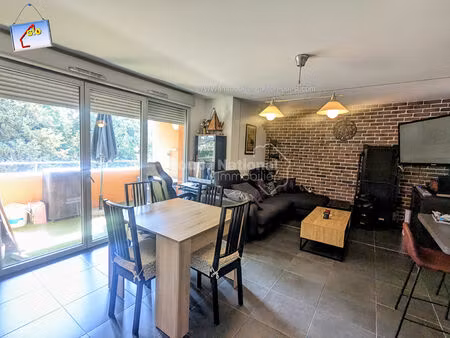 toulon ouest - appartement t3 de 60 m² - ascenseur - balcon - parking privatif en sous - s