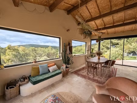 vente maison 4 pièces 139 m² à montouliers (34310)  398 000 €