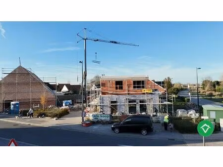 alleenstaande nieuwbouwwoning met 3 slaapkamers en tuin te koekelare