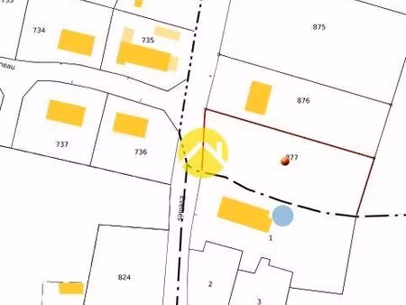 terrain 2 038 m² vailly sur sauldre