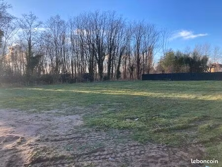 terrain à gergy 1008m² viabilisé