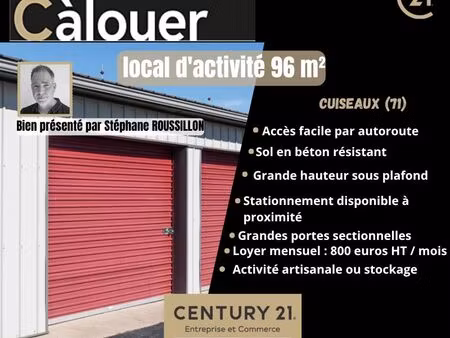 local 96 m² cuiseaux