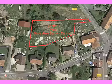 en vente terrain constructible 18 37 ares – 30 000 € |waltembourg