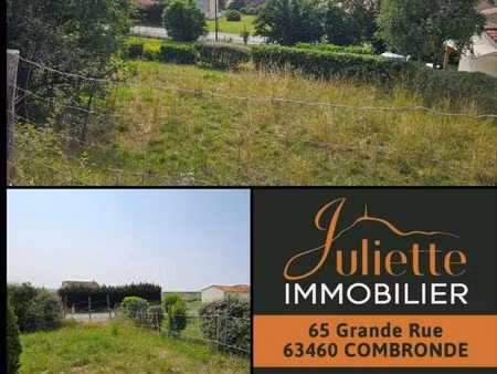 terrain 874 m² saint-myon