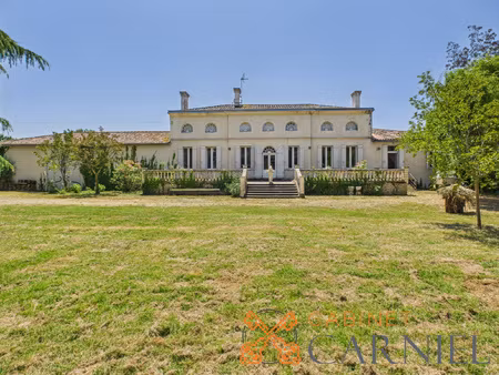 achat maison 6 pièces 210m² lamothe landerron 33190