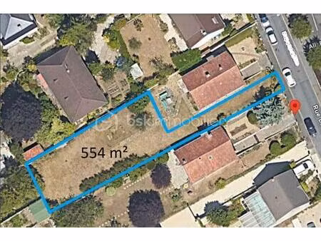 terrain de 554 m² à draveil