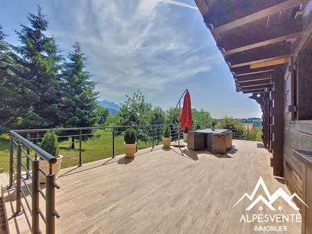 vente chalet 6 pièces 125 m² à chevenoz (74500)  549 000 €