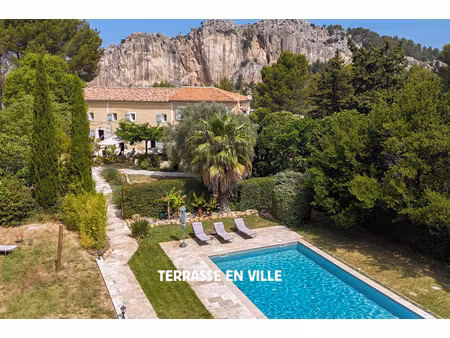 evenos - mas du 18ème - 400m2 - piscine