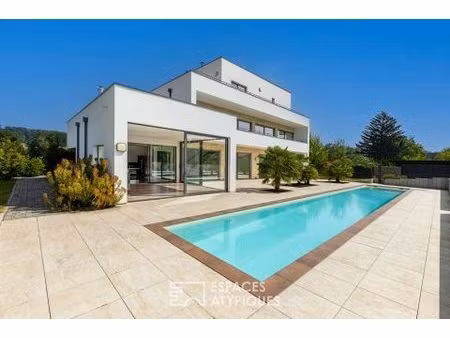 villa contemporaine aux portes de la suisse