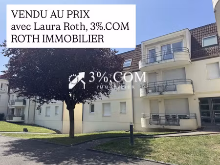 vente appartement 2 pièces 41.51 m² à truchtersheim (67370)  149 000 €
