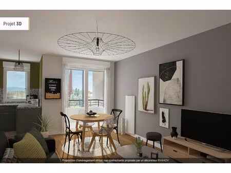 vente appartement 2 pièces 41 m² carpentras (84200)