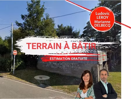 vente terrain à batir 1170 m² à hardivillers (60120)  35 000 €