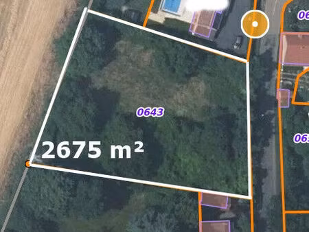 vente terrain 2675 m² précy (18140)