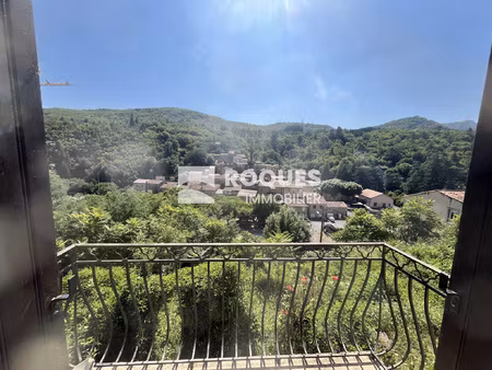 a vendre  appartement avec cour  graissessac