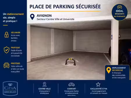 parking à louer - avignon (84) - 97€