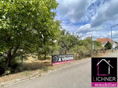 terrain constructible 9 3 ares  33m de facade