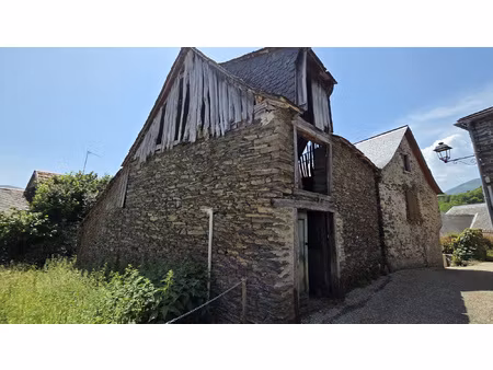 rare au coeur d'un petit village de montagne