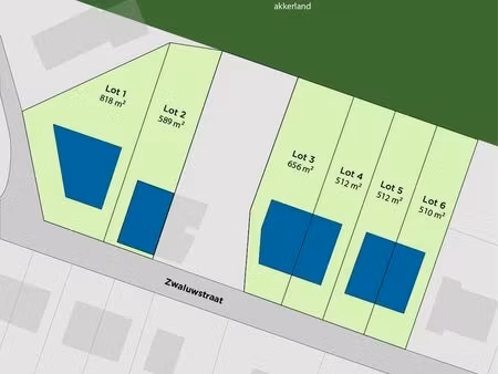 bouwgrond voor open bebouwing te malderen