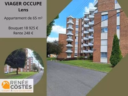 viager occupé - h74 ans - lens (62300)