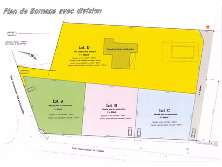 vente terrain 636 m² saint-siffret (30700)