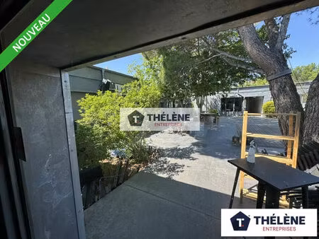 location local commercial 267m2 fabrègues 34690 - 3782 € - surface privée