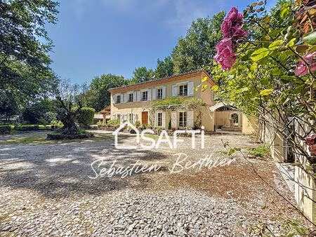 rare ! maison de maître avec terrain de 6244m² -25 min rocade toulousaine - piscine 12x6 -