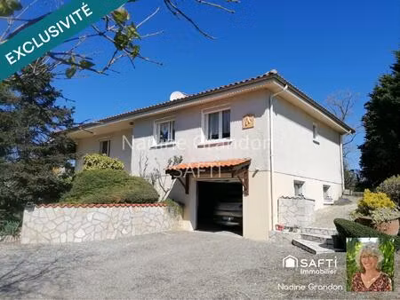 au calme  jardin clos et arboré  au portes de baignes