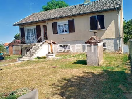 pavillon sur sous sol et terrain 1200 m2