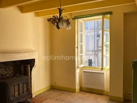 vente maison 3 pièces 72 m² à villebois-lavalette (16320)  79 000 €