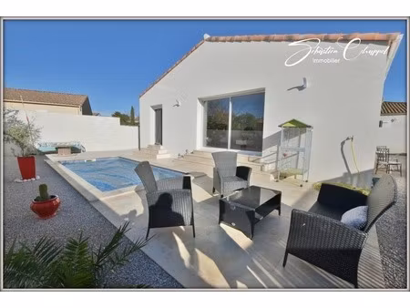 maison à vendre 4 pièces proche de roujan (34)