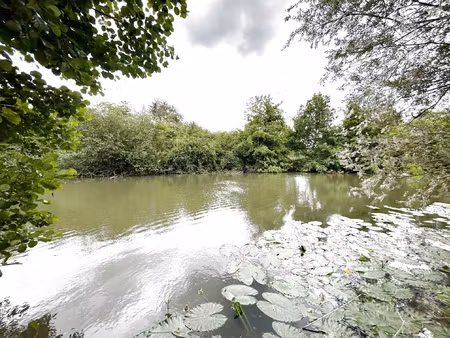 vente terrain de loisirs en bord de rivière