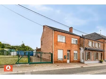 !!! in optie !!! te renoveren half-open bebouwing op gunstige ligging