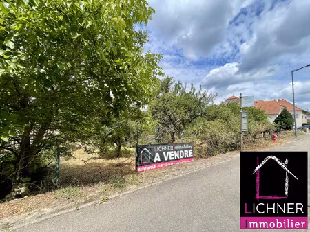 achat terrain 937m² hombourg haut 57470