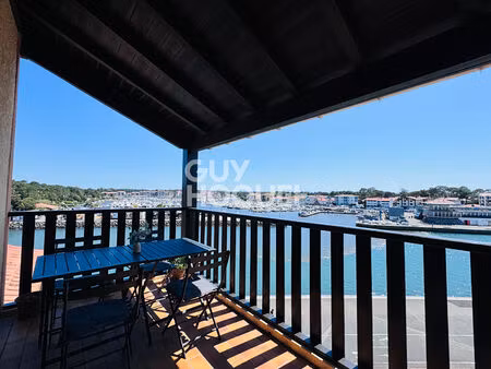 appartement refait face au port de capbreton