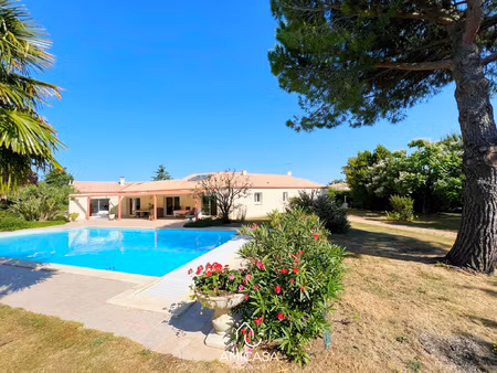 fors - maison de plain-pied t5 avec piscine - terrain divisi
