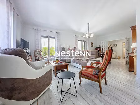 a vendre - muret le barry - villa tout de plain-pied sur sous-sol   terrain 1250 m²