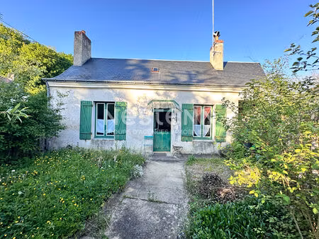 vente maison de charme de 55 m² avec terrain clos à chahaignes (72340)  calme  verdure et 