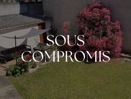 la pradelle maison des années 30 avec garage et jardin