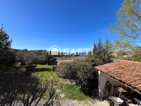 maison de type hacienda espagnole au calme absolu avec vue sur les cévennes