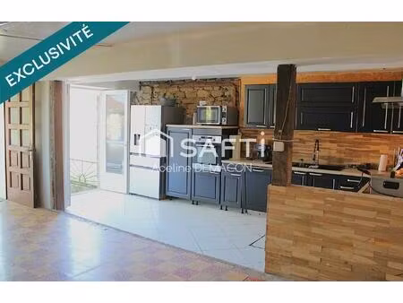 maison village avec grange et jardin