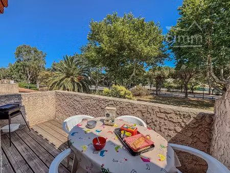 achat - st cyprien plage 66750 - appartement duplex au 1er etage - 3 pieces avec mezzanine