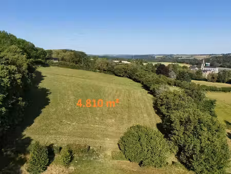 unique: terrain à bâtir au calme avec vue