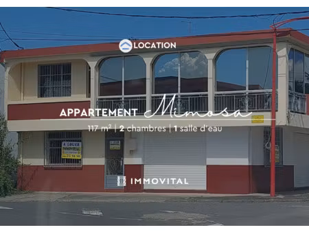 appartment t5 en duplex centre-ville de morne-a-l'eau