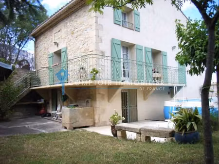 maison de village 4pièce(s) 3chambre(s) 120 m² calvisson (30420)