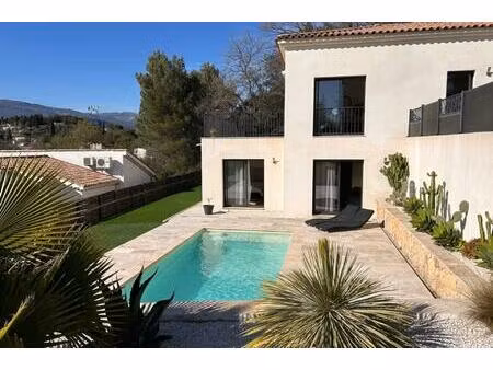 valbonne - villa 4p avec piscine et studio attenant