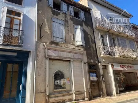 vente immeuble 128 m² quillan (11500)