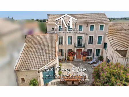 vente maison 9 pièces 265 m² marcorignan (11120)