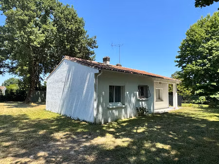 environnement calme & arboré - maison de plain pied de 62 m² avec grand terrain
